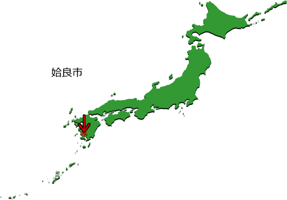 姶良市の場所を示す画像3