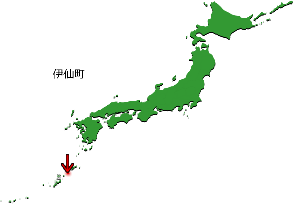 伊仙町の場所を示す画像3