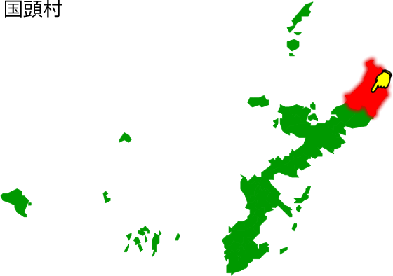国頭村の場所を示す画像1