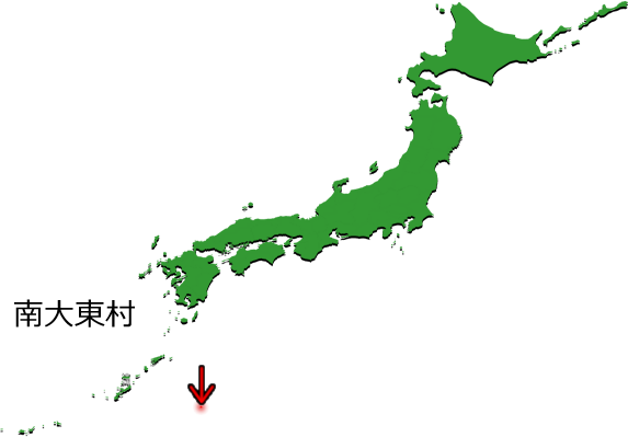 南大東村の場所を示す画像3