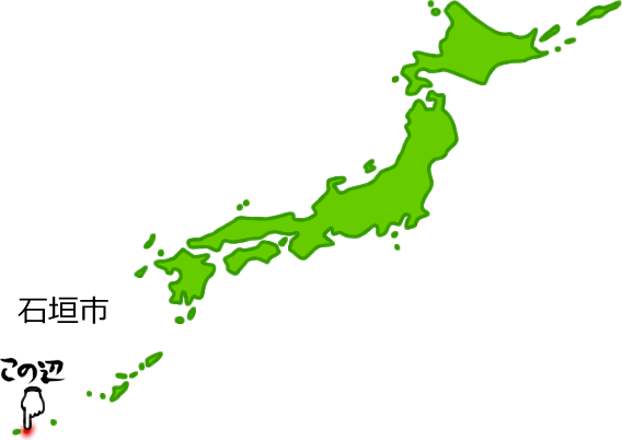 石垣市の場所を示す画像5