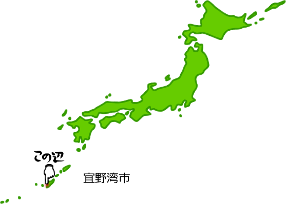 宜野湾市の場所を示す画像5