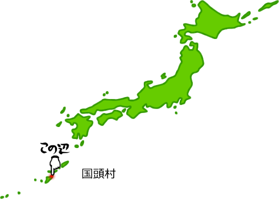 国頭村の場所を示す画像5
