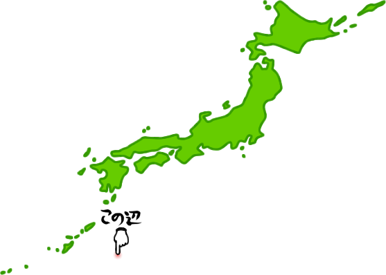 北大東村の場所を示す画像6