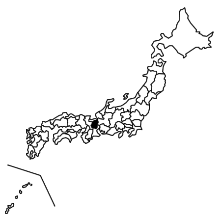 滋賀県の場所を示す画像5
