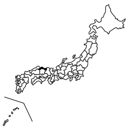鳥取県の場所を示す画像5