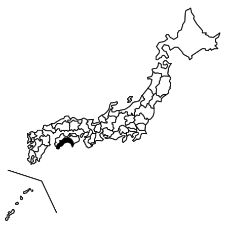 高知県の場所を示す画像5