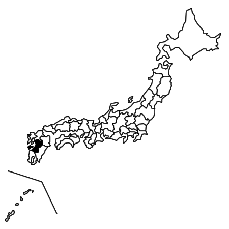 熊本県の場所を示す画像5