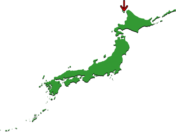 利尻島の位置を示す画像3