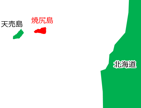 焼尻島の位置を示す画像6