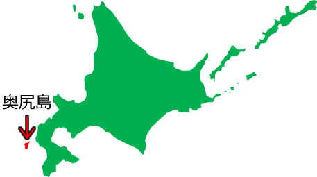 奥尻島の位置を示す画像5