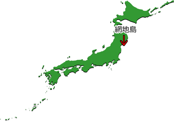 網地島の位置を示す画像3