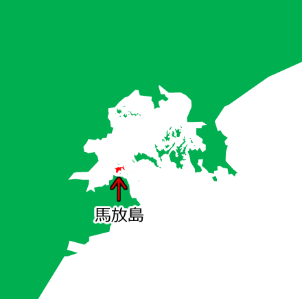 馬放島の位置を示す画像5