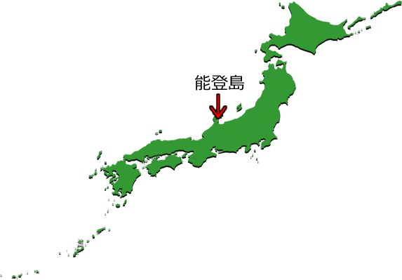 能登島の位置を示す画像4
