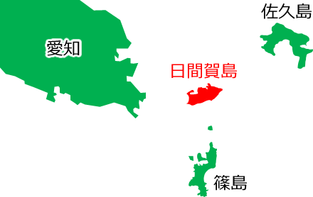 日間賀島の位置を示す画像6
