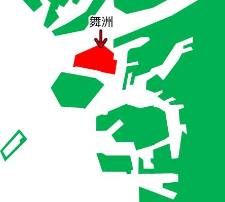 舞洲の位置を示す画像5