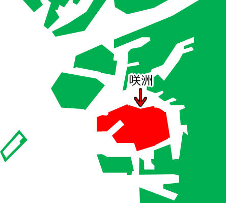 咲洲の位置を示す画像5