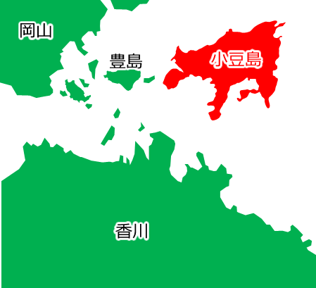 小豆島の位置を示す画像6