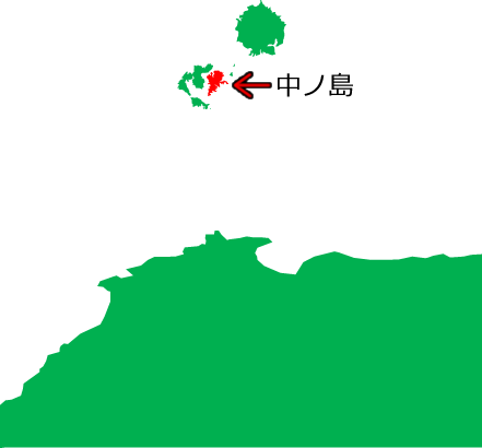 中ノ島の位置を示す画像5