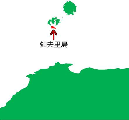 知夫里島の位置を示す画像5