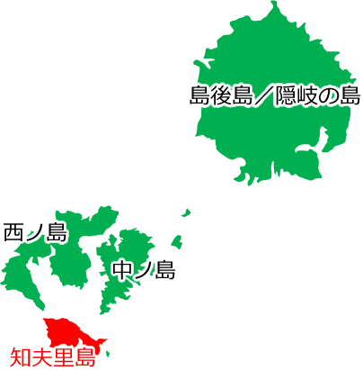 知夫里島の位置を示す画像6