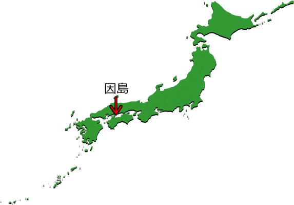 因島の位置を示す画像4