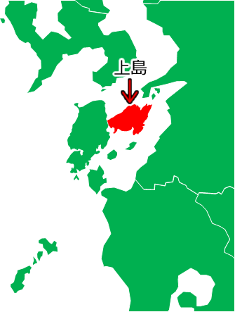 上島の位置を示す画像5