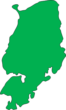 下島の位置を示す画像1