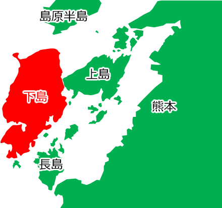 下島の位置を示す画像6
