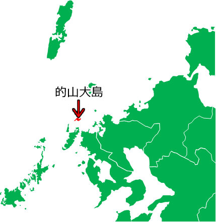 的山大島の位置を示す画像5