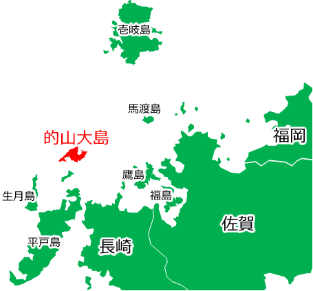 的山大島の位置を示す画像6