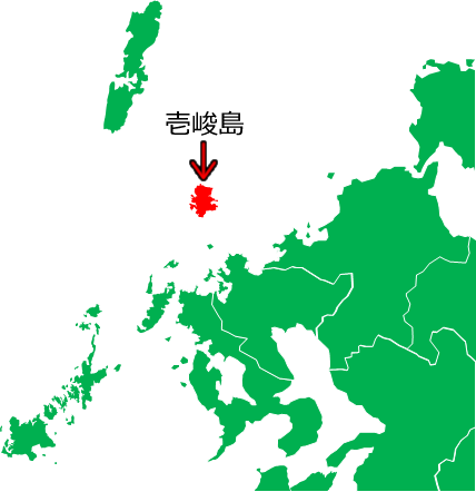 壱岐島の位置を示す画像5