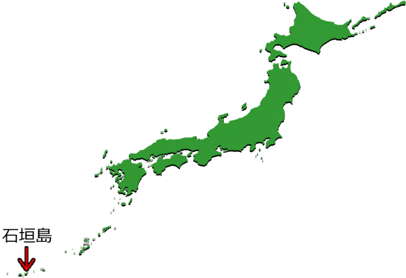 石垣島の位置を示す画像4