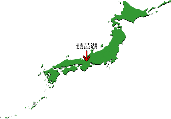 琵琶湖の位置を示す画像4