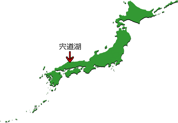 宍道湖の位置を示す画像4