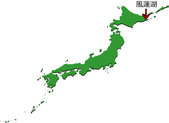 風蓮湖の位置を示す画像4