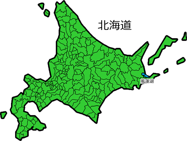 風蓮湖の位置を示す画像6