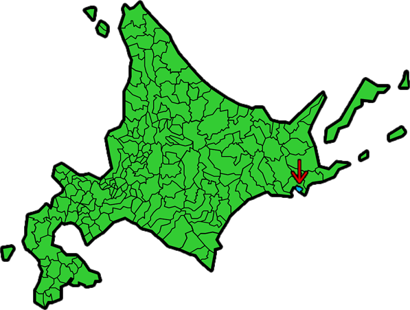 厚岸湖の位置を示す画像5