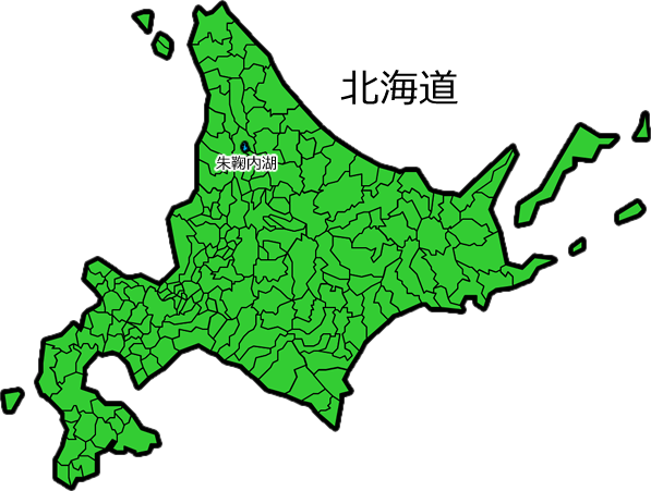 朱鞠内湖の位置を示す画像6